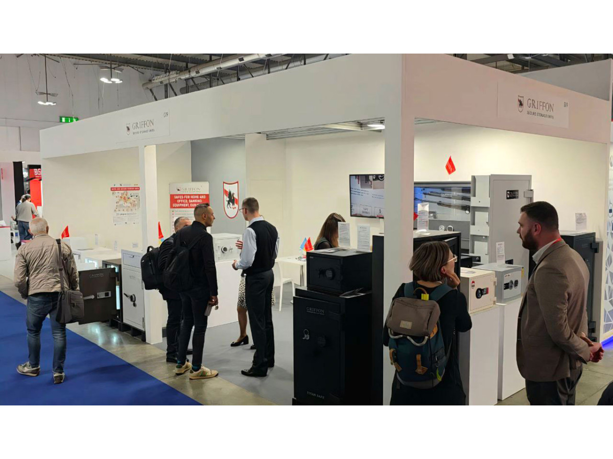 GRIFFON SAFES debuts at the international exhibition Sicurezza 2025 in Milan.