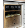 Burglar resistant safe CLE III.80.E COMBI WHITE GLOSS