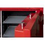 Сейф зламостійкий CLE III.95.E COMBI GLOSS RED