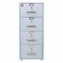 Fireproof filing cabinet FF.4D.K