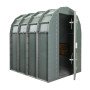 Armor capsule ROUND made of 6 mm metal with reinforced stiffening ribs