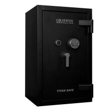 Burglar-resistant safe CL V.100.K.E.AW BLACK