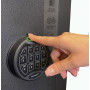 Burglar resistant safe CLE I.55.Fingerprint BLACK