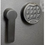 Burglar resistant safe CLE I.55.Fingerprint BLACK