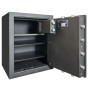Burglar resistant safe CLE I.55.Fingerprint BLACK