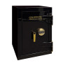 Fire and Burglar resistant safe CLE II.68.E BLACK GOLD