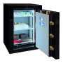 Fire and Burglar resistant safe CLE II.68.E BLACK GOLD
