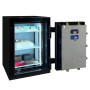 Fire and Burglar resistant safe CLE II.68.E BLACK GOLD