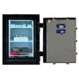 Fire and Burglar resistant safe CLE II.68.E BLACK GOLD