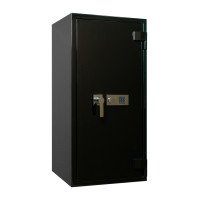 Сейф зламостійкий CLE III.125.E BLACK COMBI GLOSS WITH 12 winders