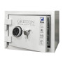 Fire and Burglar resistant safe CLE III.37.E GREY LEFT SIDE