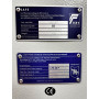 Fire and Burglar resistant safe CLE III.37.E GREY LEFT SIDE