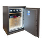 Burglar resistant safe CLE III.80.EW COMBI BROWN
