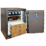 Burglar resistant safe CLE III.80.EW COMBI BROWN