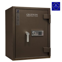 Burglar resistant safe CLE III.80.EW COMBI BROWN