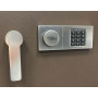 Burglar resistant safe CLE III.80.EW COMBI BROWN