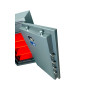 Fire- and Burglary-Resistant Safe CLE III.95.K.E.T DARK GREY