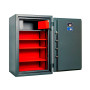 Fire- and Burglary-Resistant Safe CLE III.95.K.E.T DARK GREY