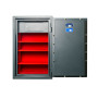 Fire- and Burglary-Resistant Safe CLE III.95.K.E.T DARK GREY