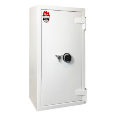 Burglar-and-fire resistant safe  F120CL I.110.ET White