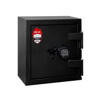 Fire and Burglar resistant safe F120CL I.51.E Black