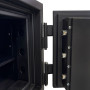 Fire and Burglar resistant safe F120CL I.51.E Black
