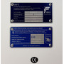 Fire and Burglar resistant safe F120CL I.51.E White