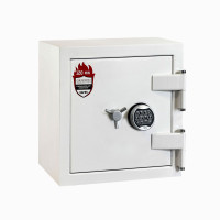 Fire and Burglar resistant safe F120CL I.51.E White