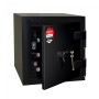 Fire and Burglar resistant safe F120CL I.51.KT Black