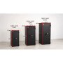 Fire and Burglar resistant safe F120CL I.51.KT Black