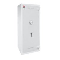 Burglar-and-fire resistant safe  F60CL I.150.E GUN White