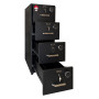 Fireproof filing cabinet FF.4D.K.E BLACK