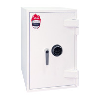 Fire-proof safe FRS.70.K.E WHITE