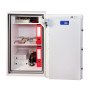 Fire-proof safe FRS.90.K.E WHITE