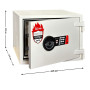 Fire-proof safe FRSL.32.E CREAM