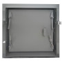 Hermetic and protective metal hatch