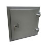 Hermetic and protective metal hatch