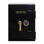 Fire and Burglar resistant safe CLE II.68.E WKP BLACK GOLD