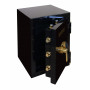 Fire and Burglar resistant safe CLE II.68.E WKP BLACK GOLD
