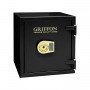 Fire and Burglar resistant safe F.30.CLI.50.E BLACK GOLD