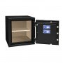 Fire and Burglar resistant safe F.30.CLI.50.E BLACK GOLD