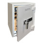 Burglar resistant safe CLE III.80.E COMBI WHITE GLOSS  WOOD