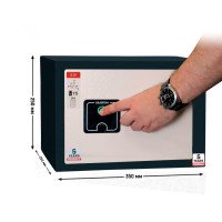 Furniture safe S.25.FP with biometric lock