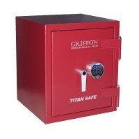 Fire and Burglar resistant safe CL II.60.E Burgundy