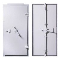 Hermetic and protective metal doors for shelters DPH