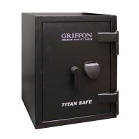 Fire and Burglar resistant safe CL II.68.E BLACK