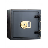 Fire and Burglar resistant safe F.30CLI.35.E BLACK GOLD