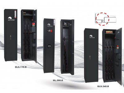 Features of safes for weapons of the GL series