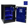 Fire and Burglar resistant safe CLE II.68.E BLACK
