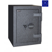 Fire and Burglar resistant safe CLE II.68.E Special Black
